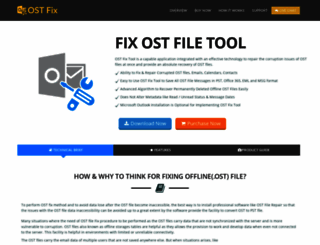 outlook.ostfix.com screenshot