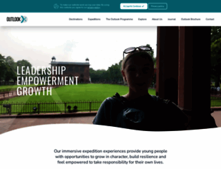 outlookexpeditions.com screenshot