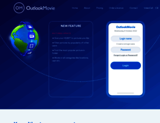 outlookmovie.com screenshot