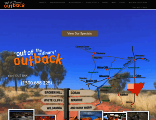 outoftheordinaryoutback.com.au screenshot