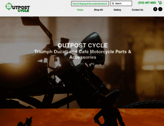 outpostcycle.com screenshot