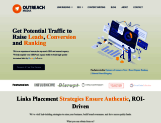outreach-media.com screenshot