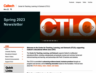 outreach.caltech.edu screenshot