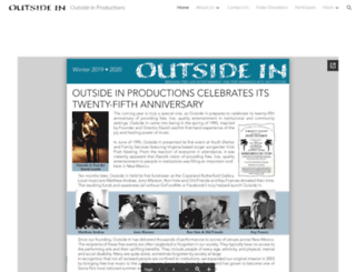 outsideinproductions.org screenshot
