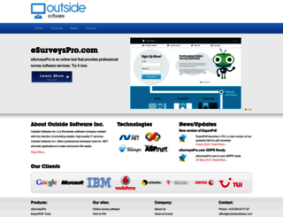 outsidesoftware.com screenshot