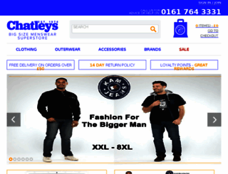 outsizemenswear.com screenshot