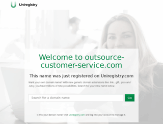 outsource-customer-service.com screenshot