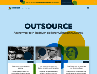 outsource.be screenshot