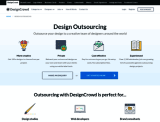 outsource.designcrowd.co.in screenshot