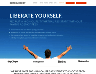 outsourcery.co.za screenshot