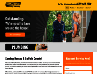 outstandingplumber.com screenshot