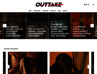 outtakemag.co.uk screenshot