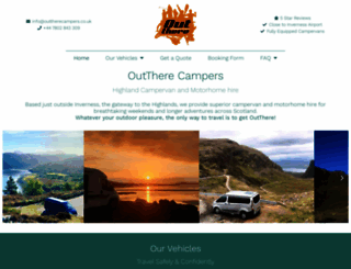 outtherecampers.co.uk screenshot