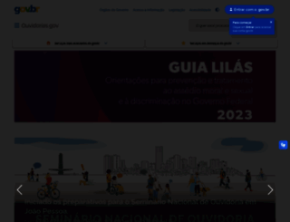 ouvidorias.gov.br screenshot