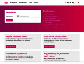 ov-chipkaart.nl screenshot