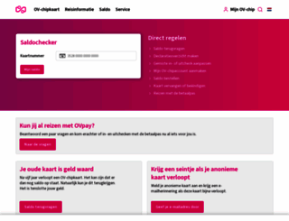 ov-chipkaart.nl screenshot