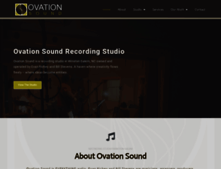 ovationsound.com screenshot