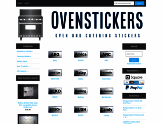 ovenstickers.co.uk screenshot