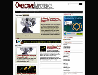 overcomeimpotence.net screenshot