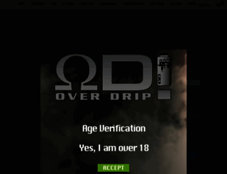 overdrip.co.uk screenshot
