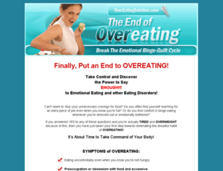 overeatingsolution.com screenshot