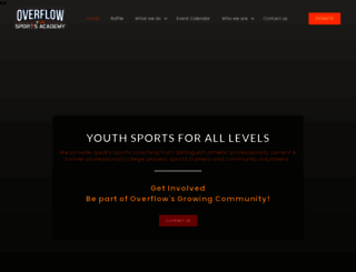 overflowsports.com screenshot