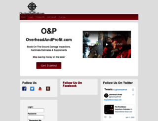 overheadandprofit.com screenshot