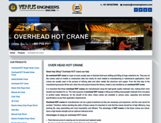 overheadeotcrane.com screenshot