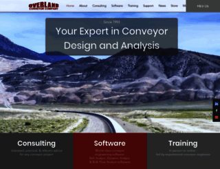overlandconveyor.com screenshot