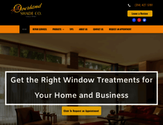 overlandshade.com screenshot
