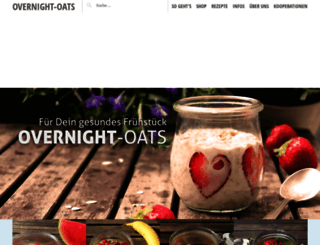 overnight-oats.de screenshot