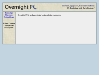 overnightpc.net screenshot