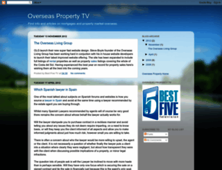 overseas-property-tv.blogspot.com screenshot