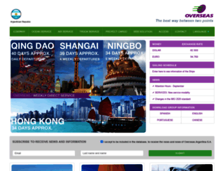 overseas.com.ar screenshot