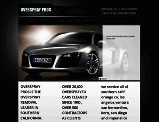 overspraypros.com screenshot