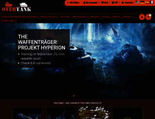 overtank.com screenshot