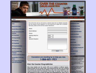 overthecounterdrugaddiction.com screenshot