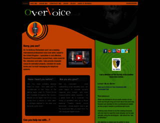 overvoice.co.uk screenshot