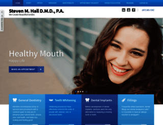 oviedosmiles.com screenshot
