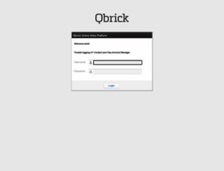 ovp.qbrick.com screenshot