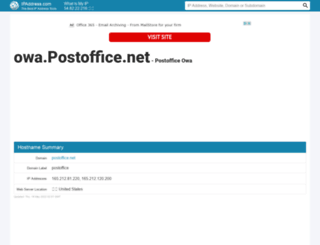 owa.postoffice.net.ipaddress.com screenshot