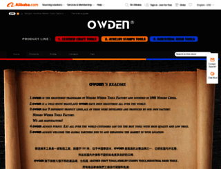 owden.en.alibaba.com screenshot