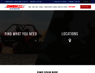 owenmotorsports.com screenshot