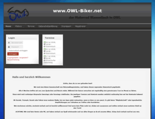 owl-biker.net screenshot