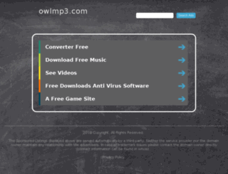 owlmp3.com screenshot