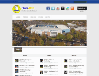owlsalive.com screenshot
