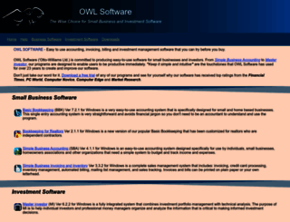 owlsoftware.com screenshot