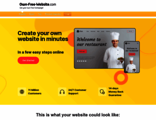 own-free-website.com screenshot