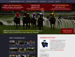 ownaracehorse.co.uk screenshot