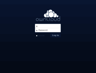 owncloud.soundinglight.com screenshot